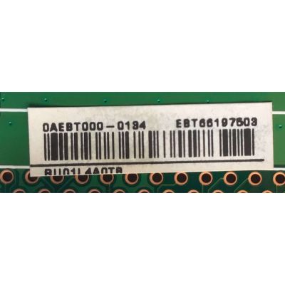 KIT DE TARJETAS PARA TV LG / MAIN EBT66197503 / EAX68253605 / DAEBT000-0134 / T-CON 44-9771511O / C-PCB_HV750QUB-N9D / 47-6021199 / FUENTE EAY64908601 / LGP75T-18U1 / 64908601 / PANEL NC750DQE-ABGR3 / MODELO  75UN7070PUC - Imagen 3